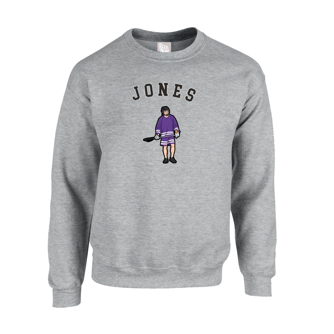Fleece Crew — Shirsey Arch in Grey