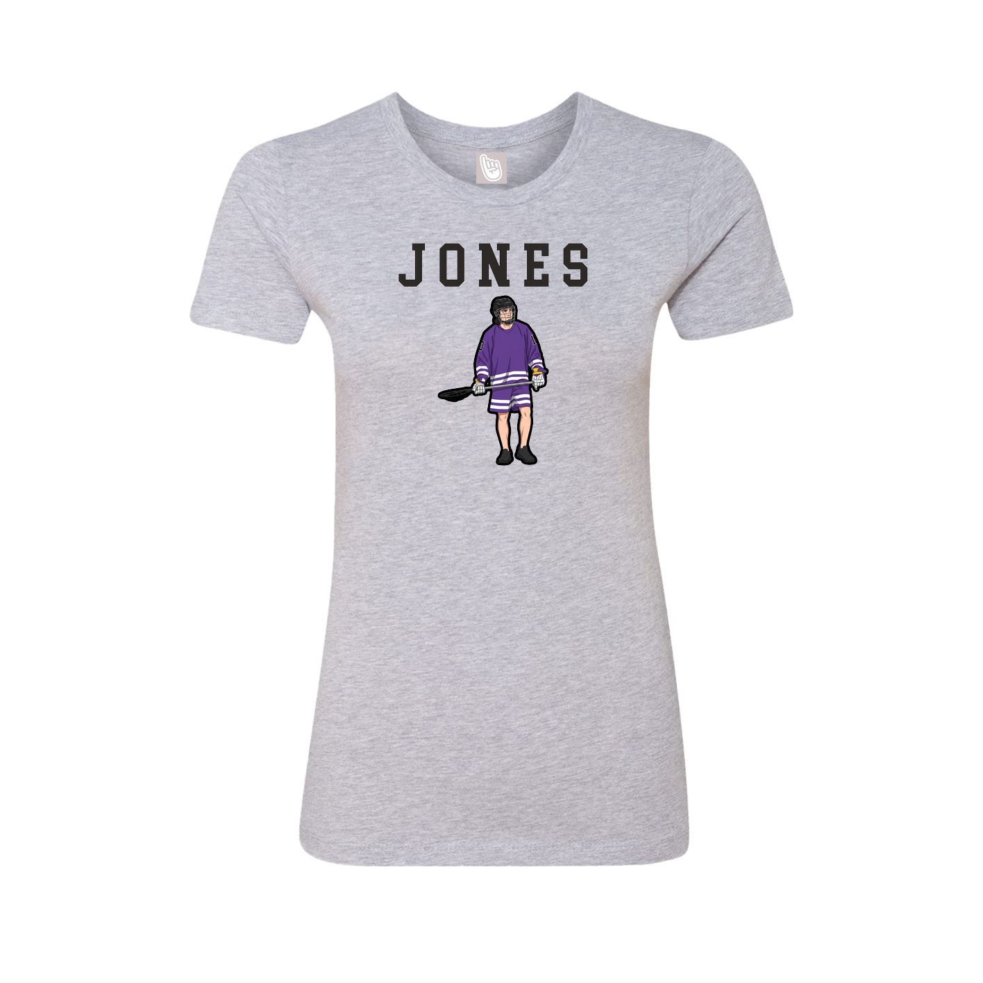 Fitted Women's Tee — Shirsey in Grey