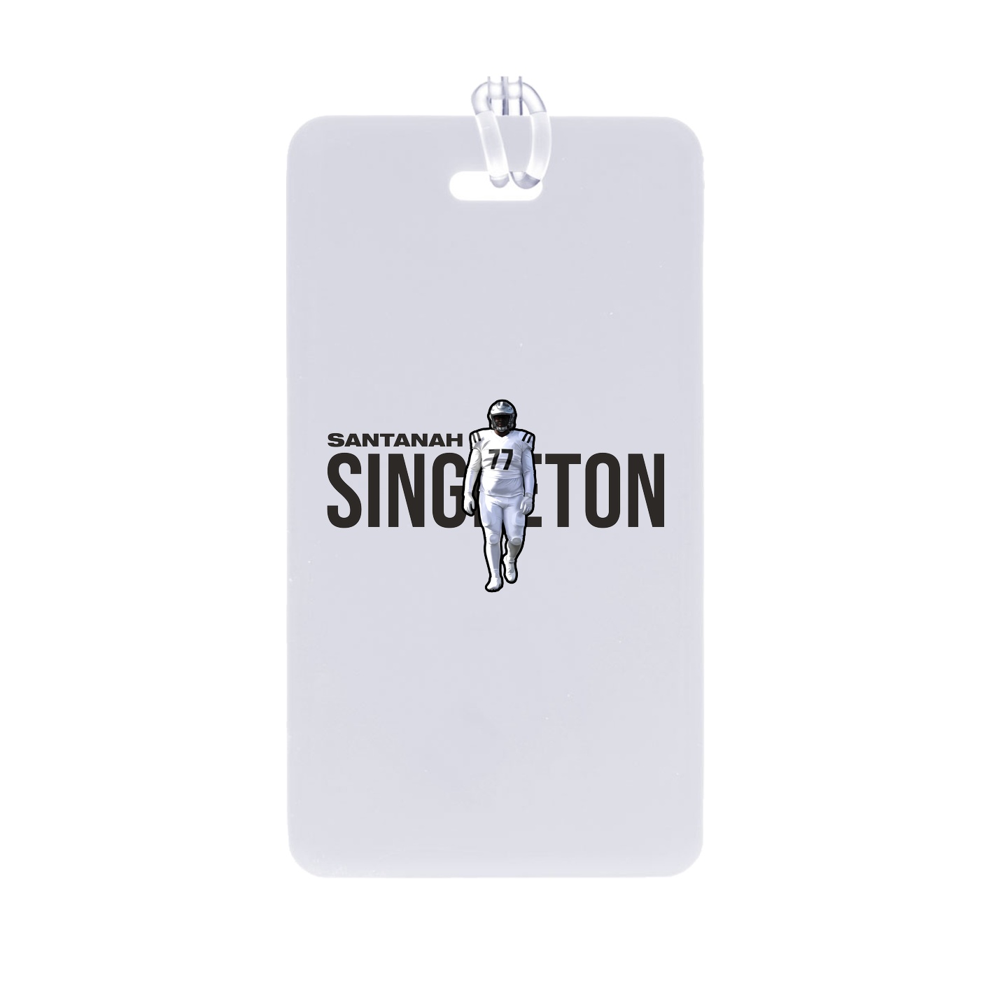 Bag Tag — Player Name in Classic