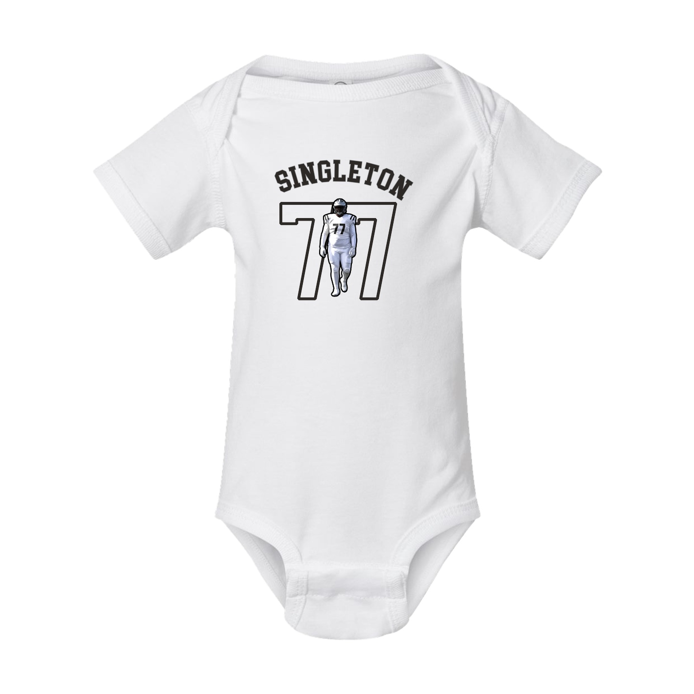 Baby Onesie — Shirsey Arch in White