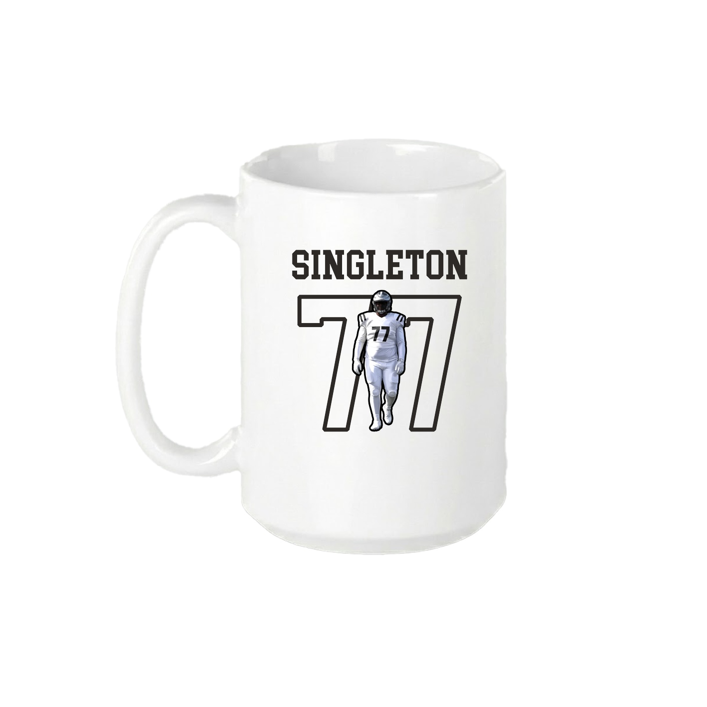 15oz Coffee Mug — Shirsey in White