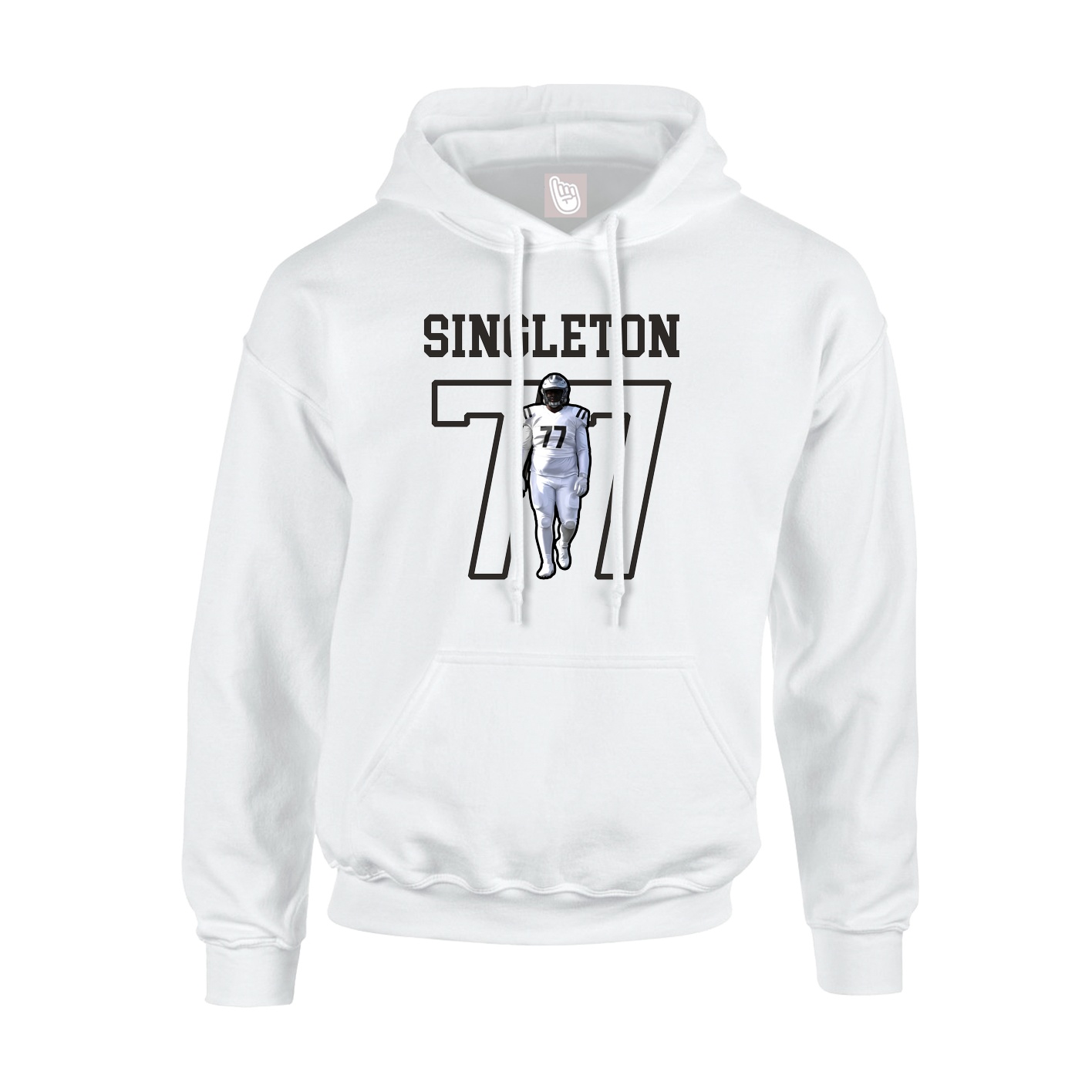 Youth Hoodie — Shirsey in White