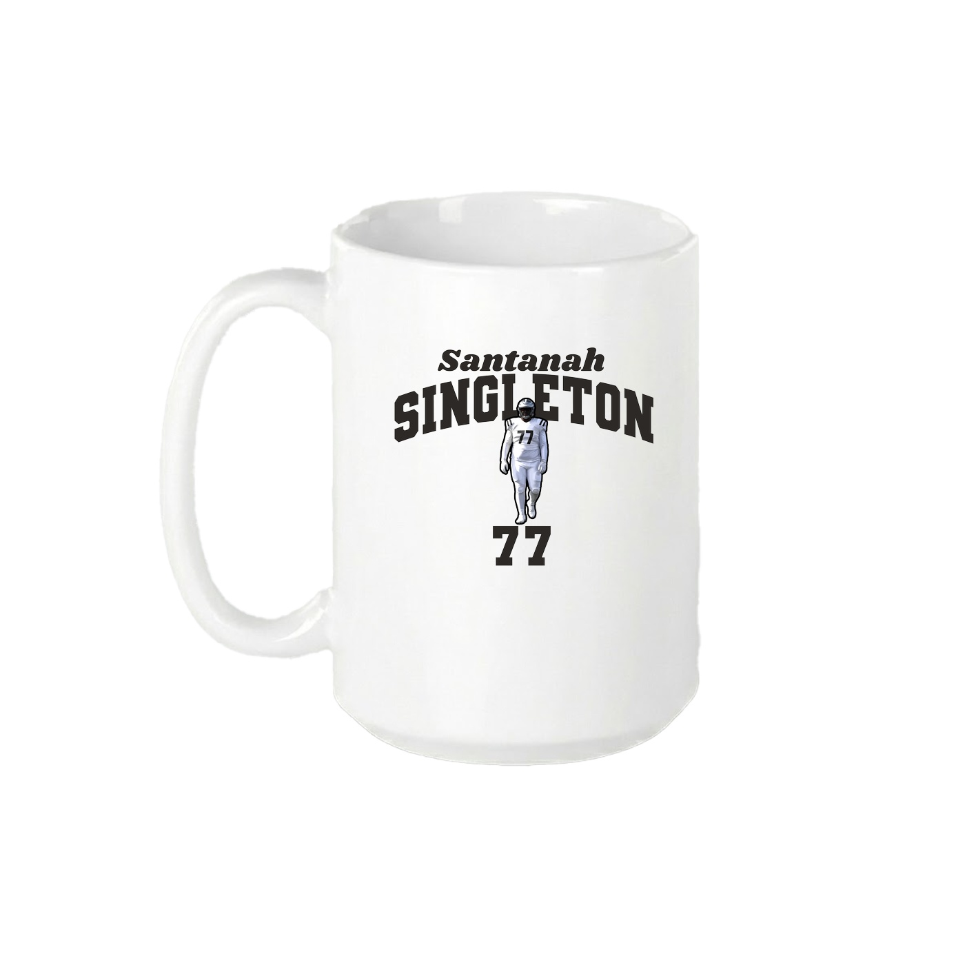 15oz Coffee Mug — Signature Arch in White