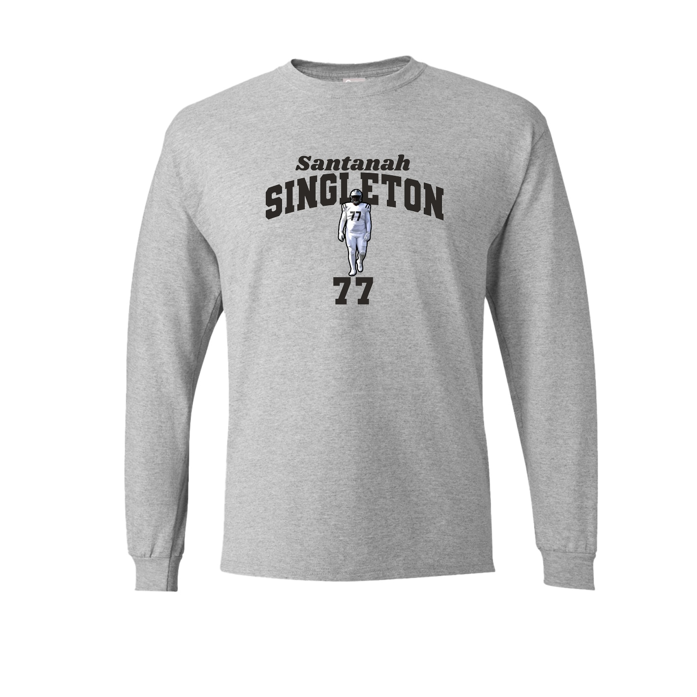 Long Sleeve Tee — Signature Arch in Grey