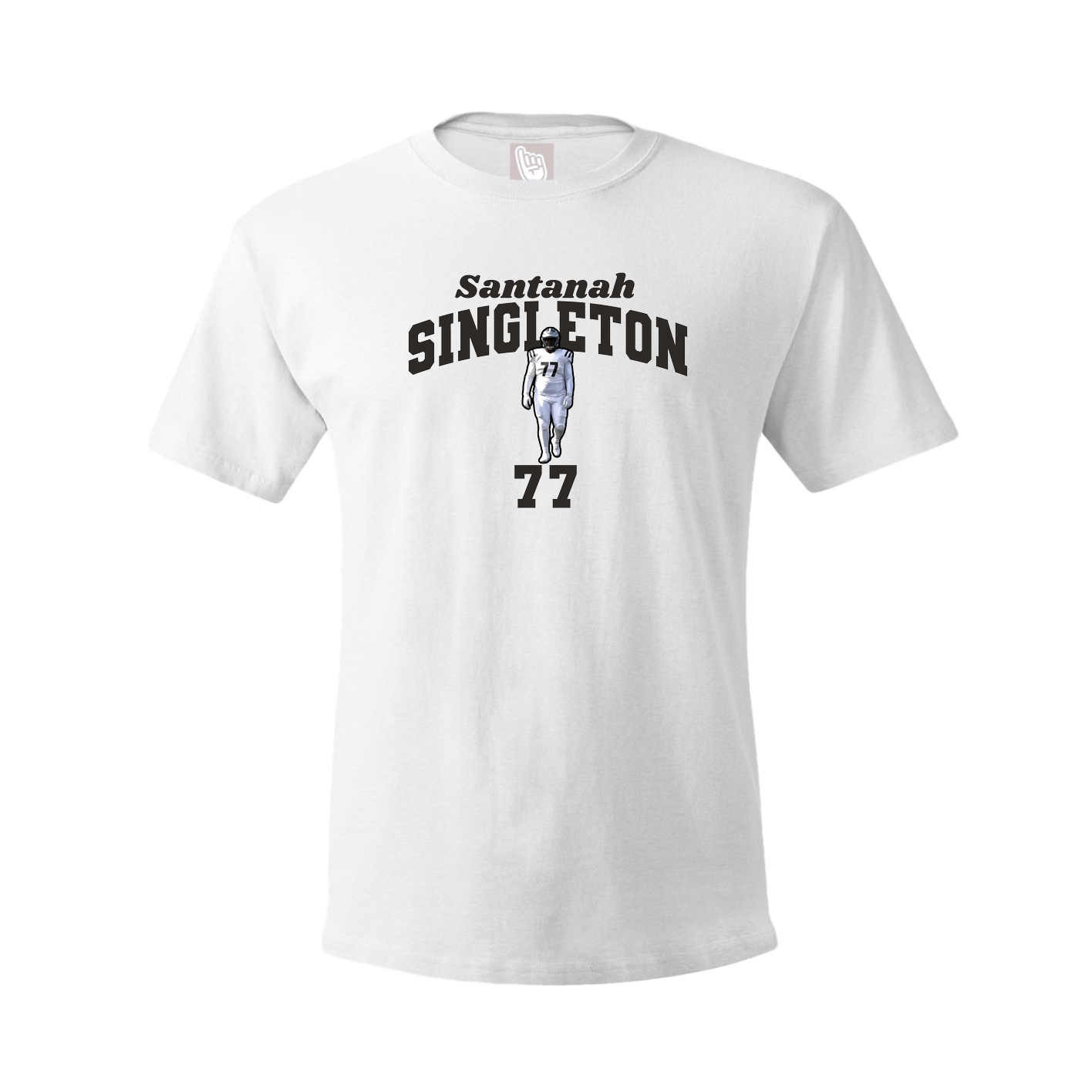 Youth Tee — Signature Arch in White