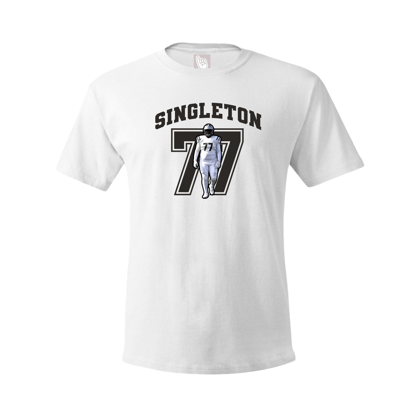 Tee — Number in White