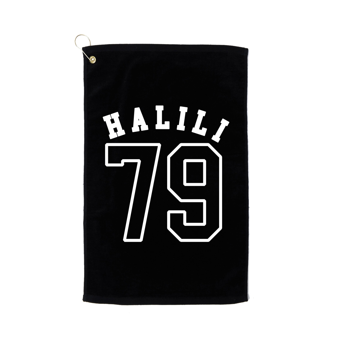 Golf Towel — Shirsey Arch in Black
