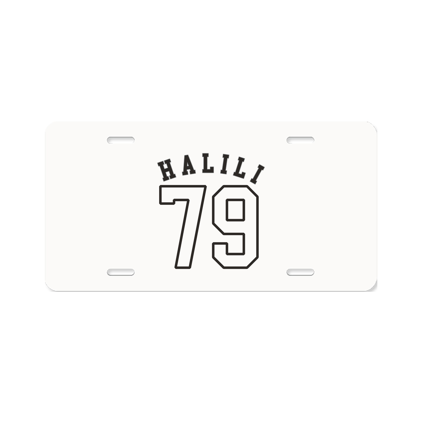 License Plate — Shirsey Arch in Classic
