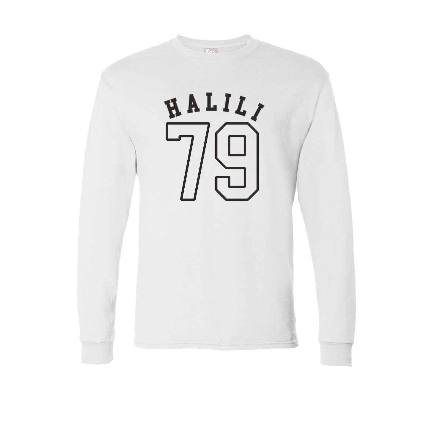 Long Sleeve Tee — Shirsey Arch in White