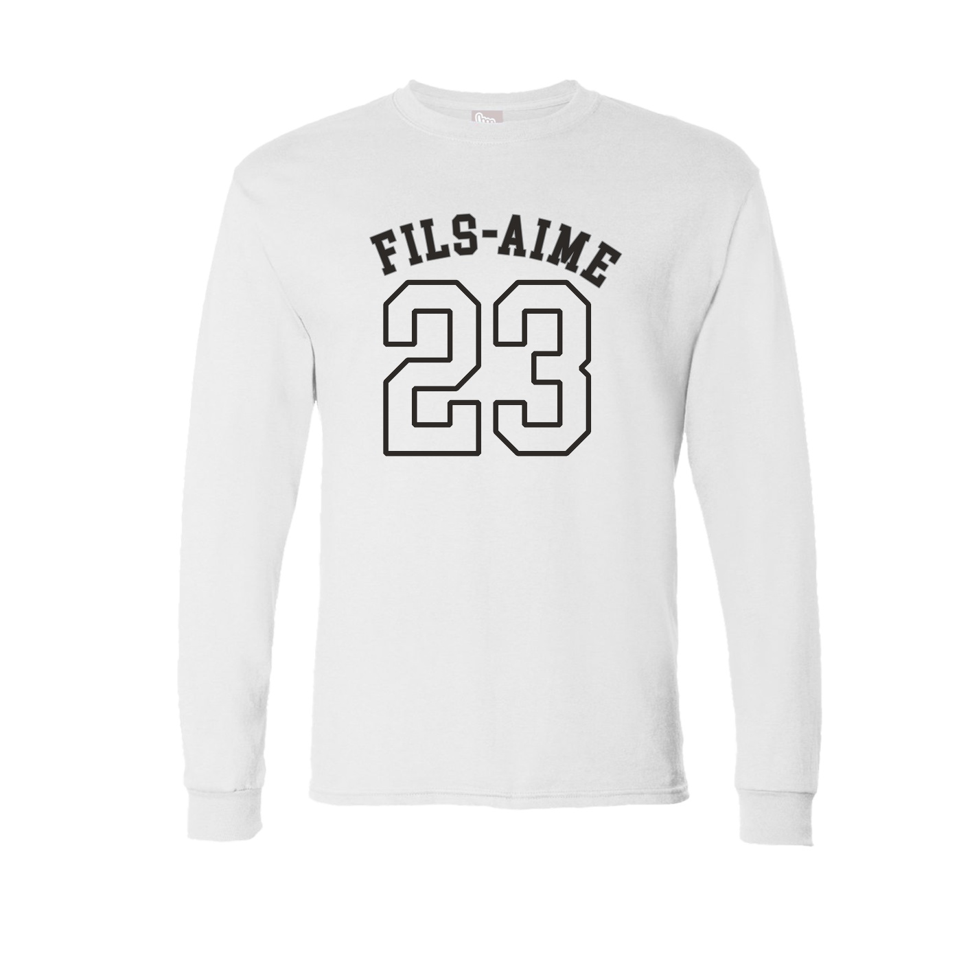 Long Sleeve Tee — Shirsey Arch in White