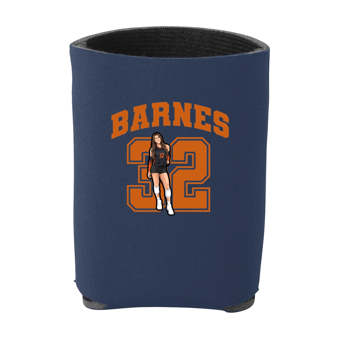 Can Holder — Number in Navy