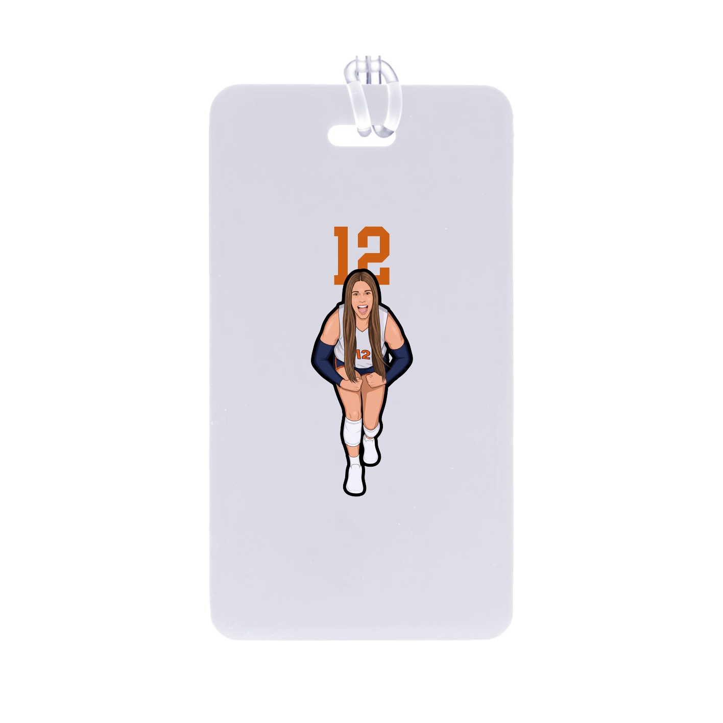 Bag Tag — Number Top in Classic