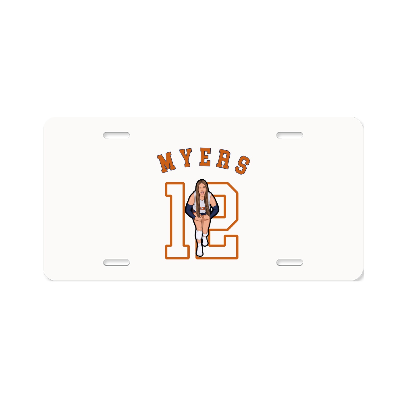 License Plate — Shirsey Arch in Classic