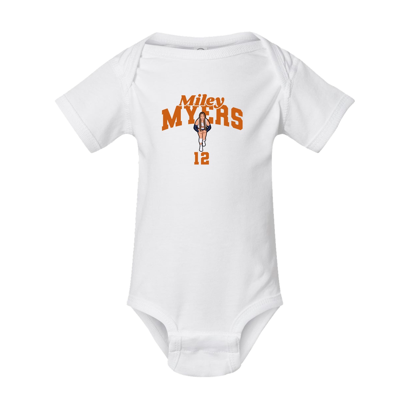 Baby Onesie — Signature Arch in White