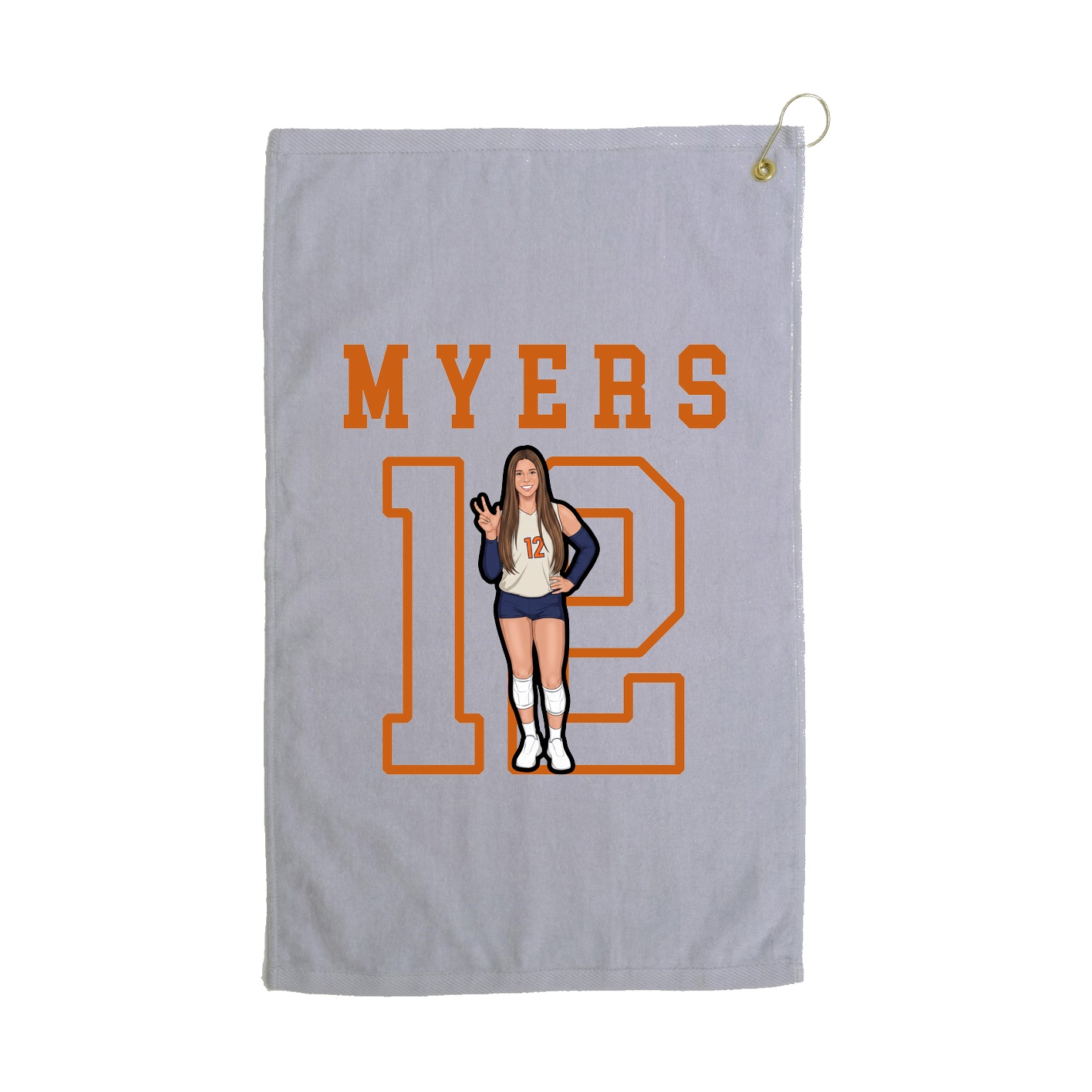 Golf Towel — Shirsey in Grey