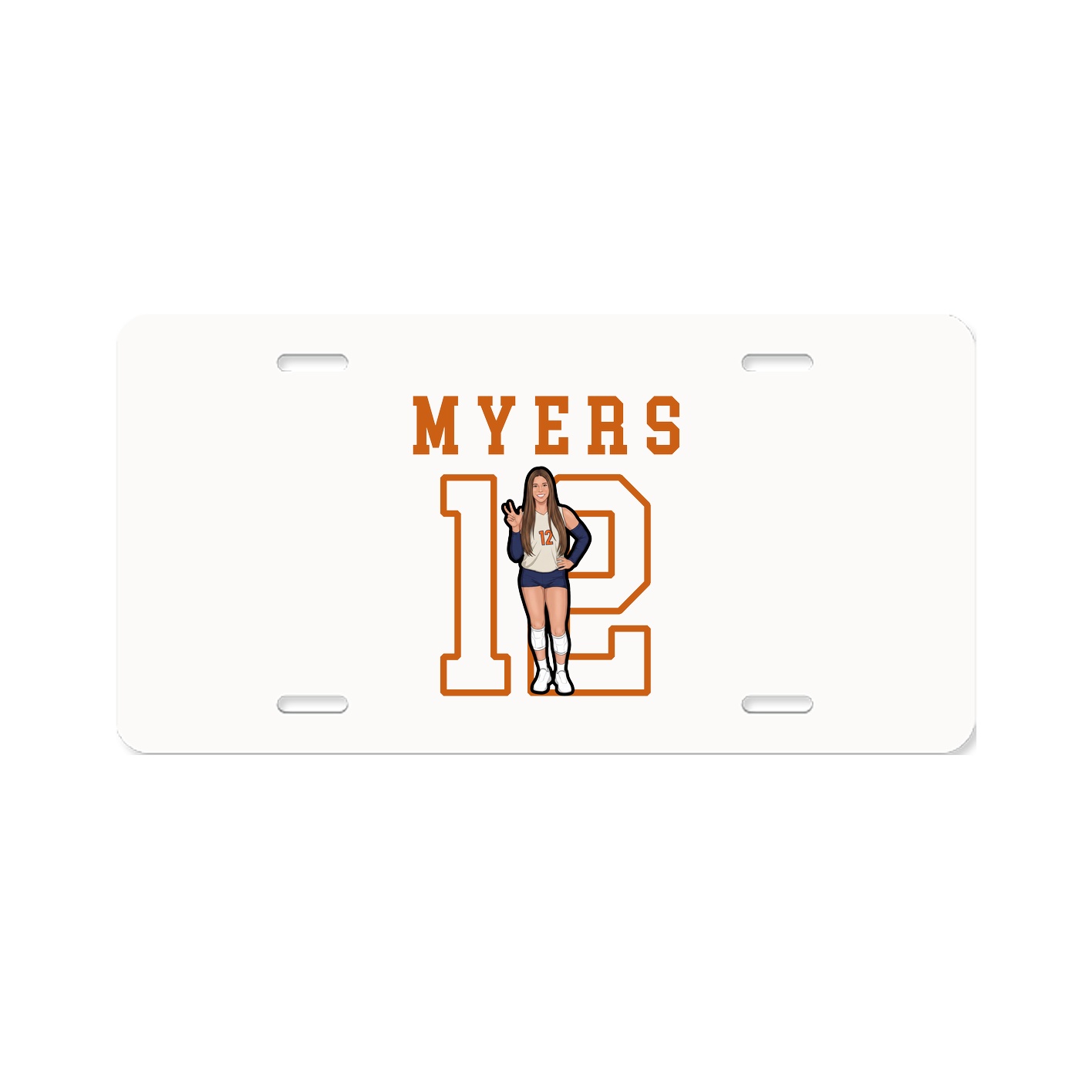 License Plate — Shirsey in Classic
