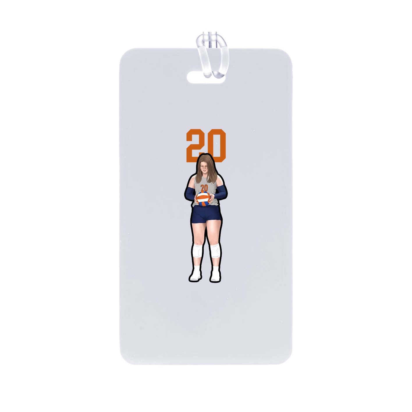 Bag Tag — Number Top in Classic
