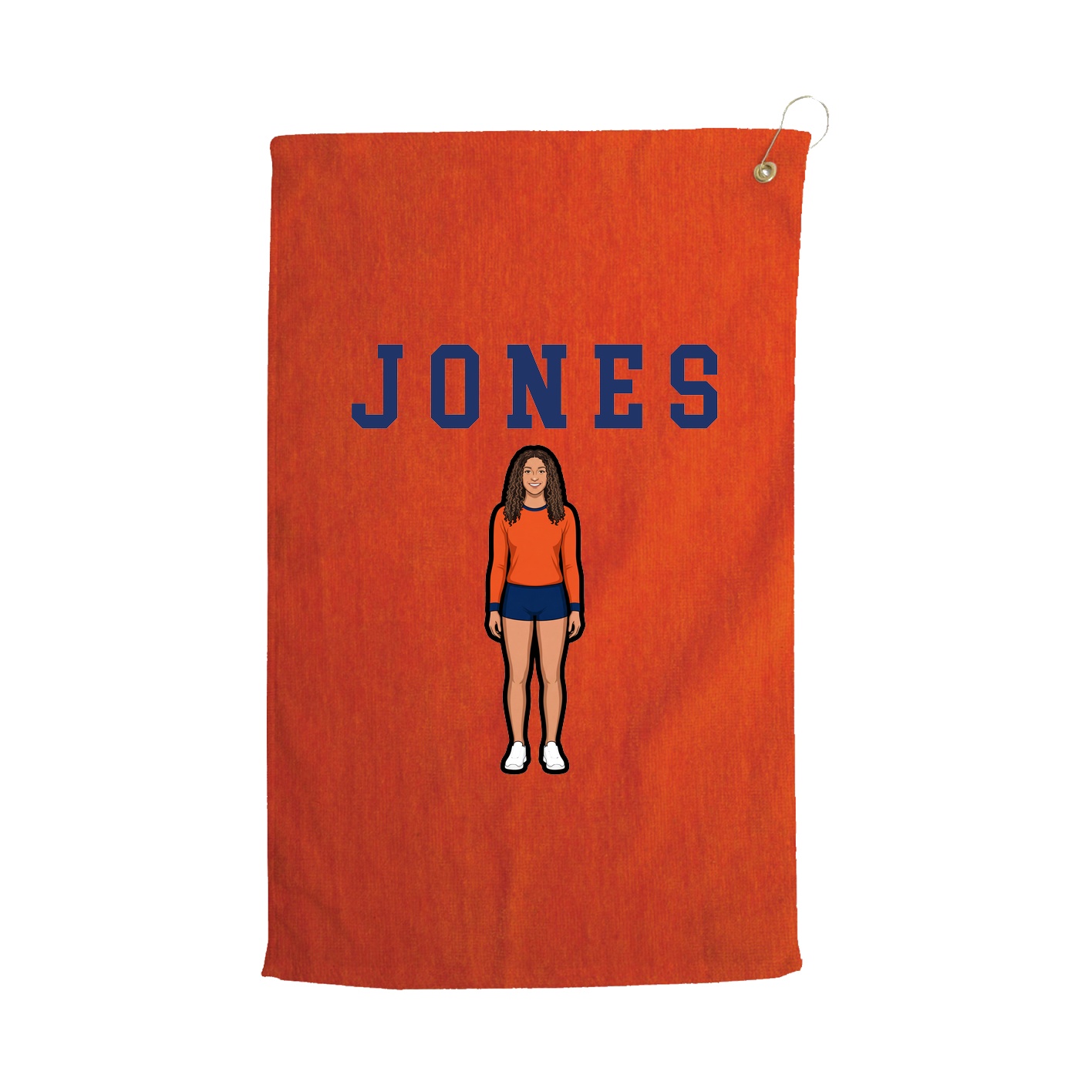 Golf Towel — Shirsey in Orange