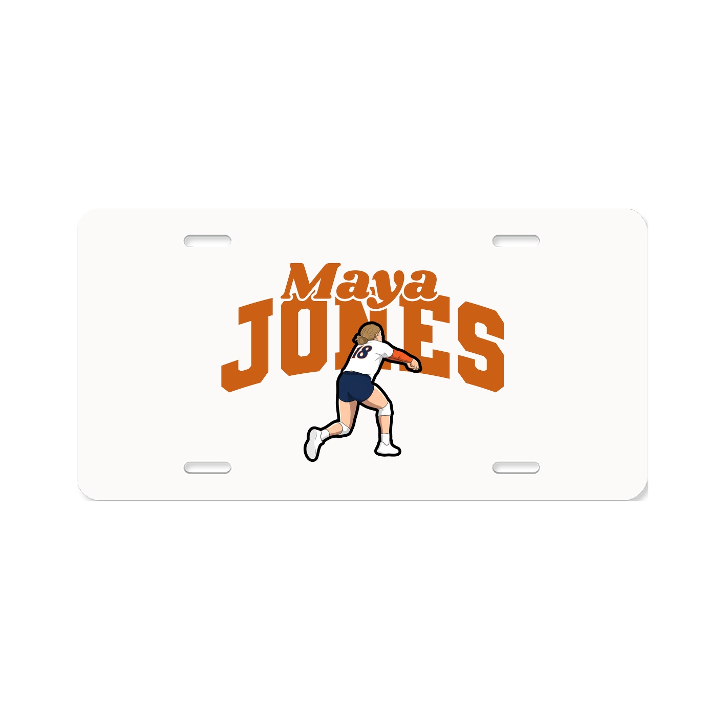 License Plate — Signature Arch in Classic