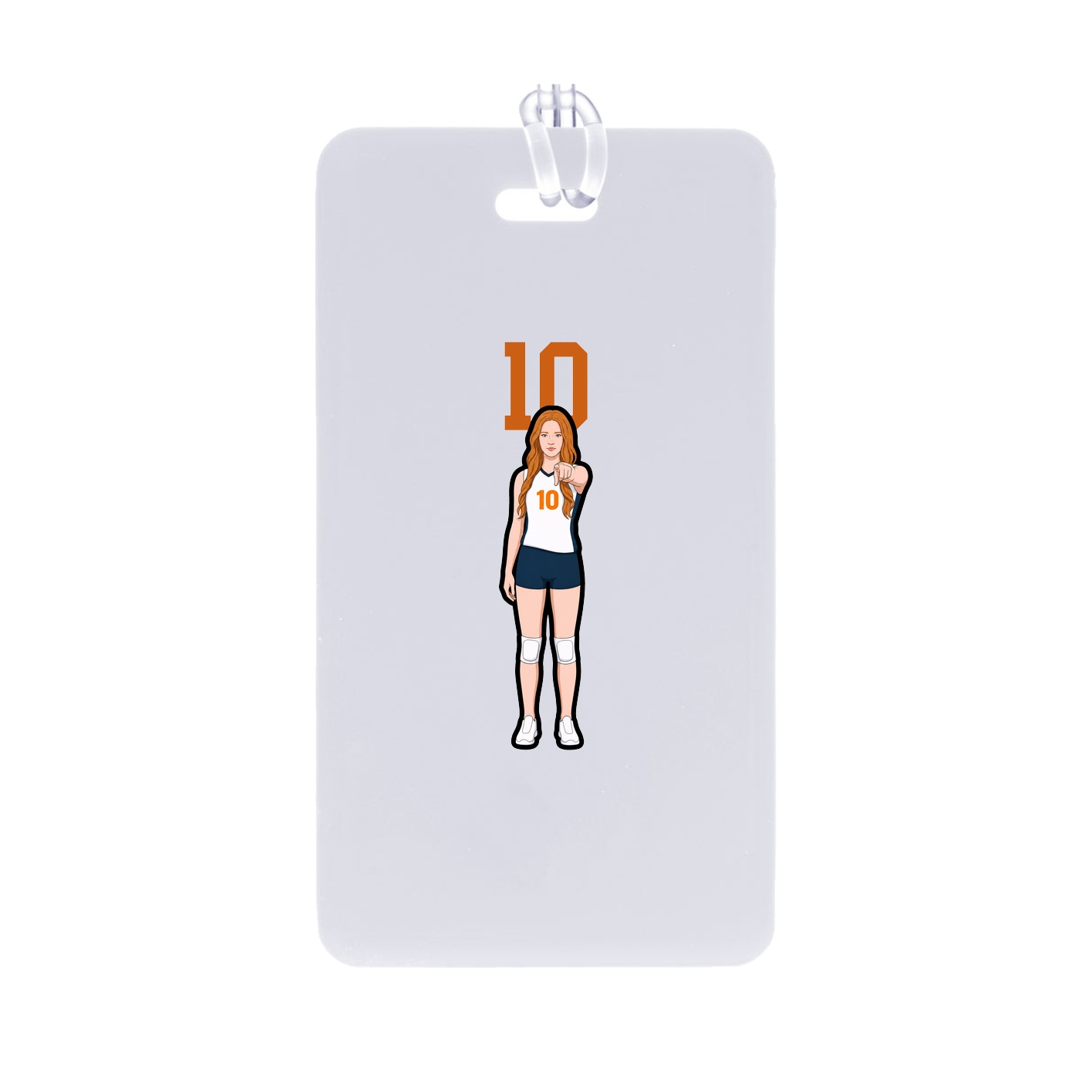 Bag Tag — Number Top in Classic