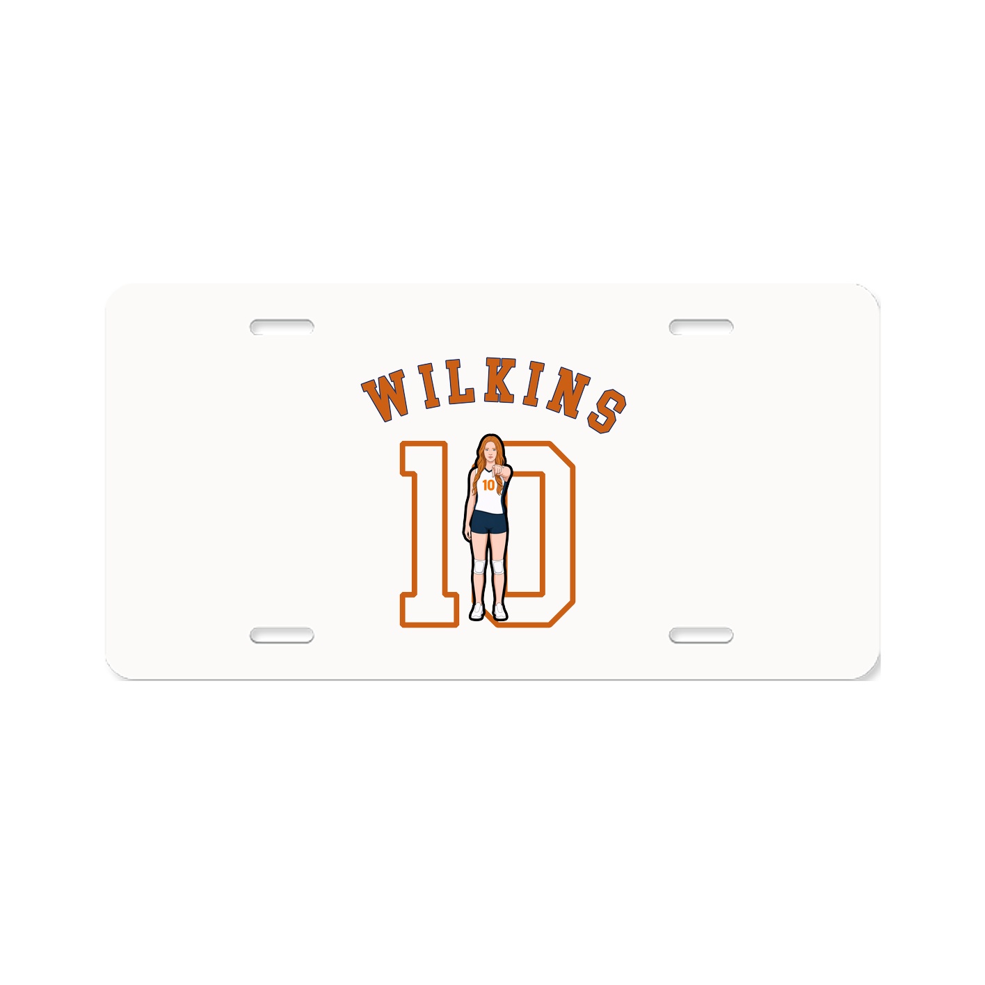 License Plate — Shirsey Arch in Classic