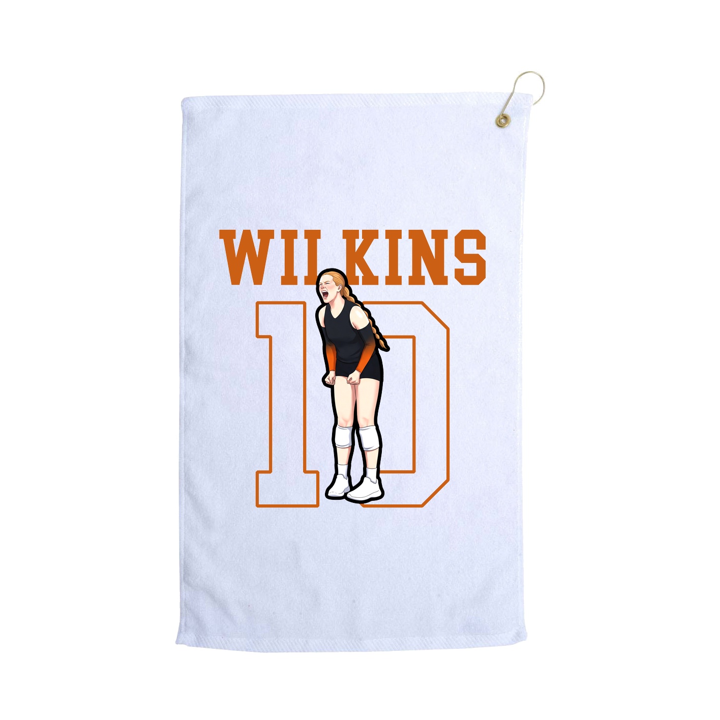 Golf Towel — Shirsey in White