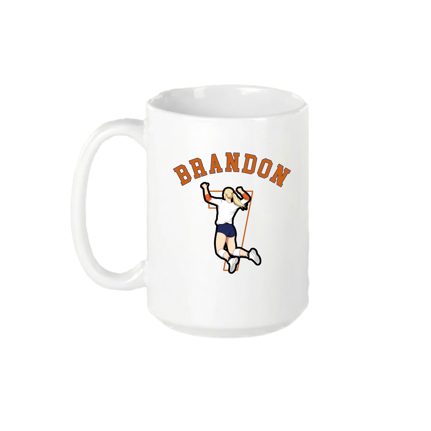 15oz Coffee Mug — Shirsey Arch in White
