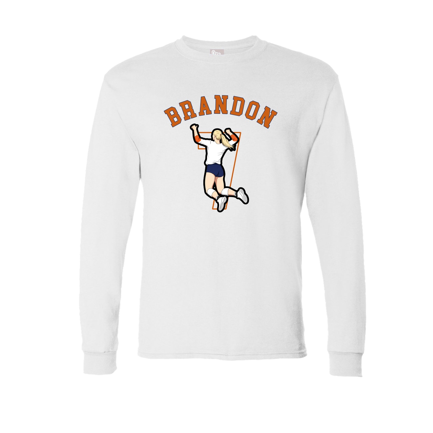 Long Sleeve Tee — Shirsey Arch in White