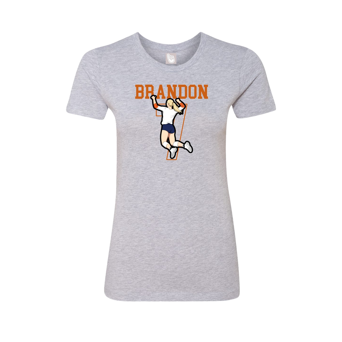 Fitted Women's Tee — Shirsey in Grey