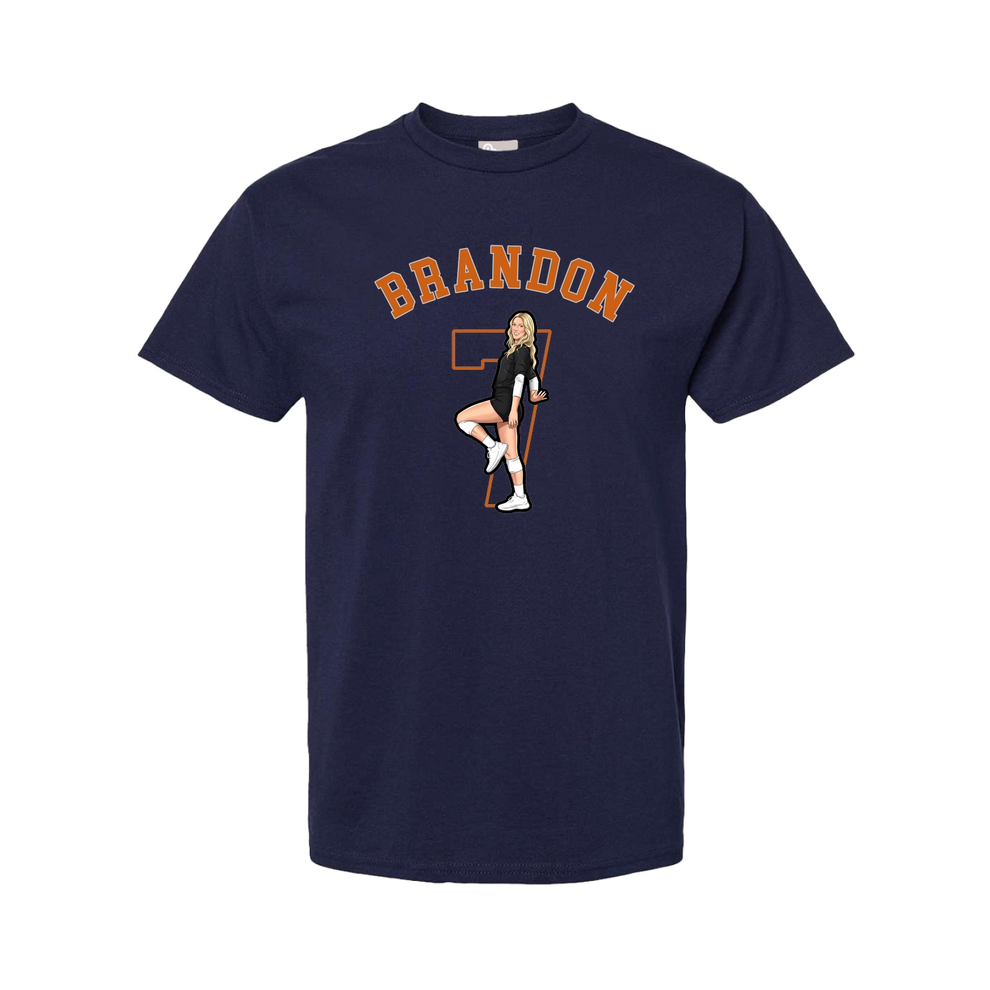 Youth Tee — Shirsey Arch in Navy