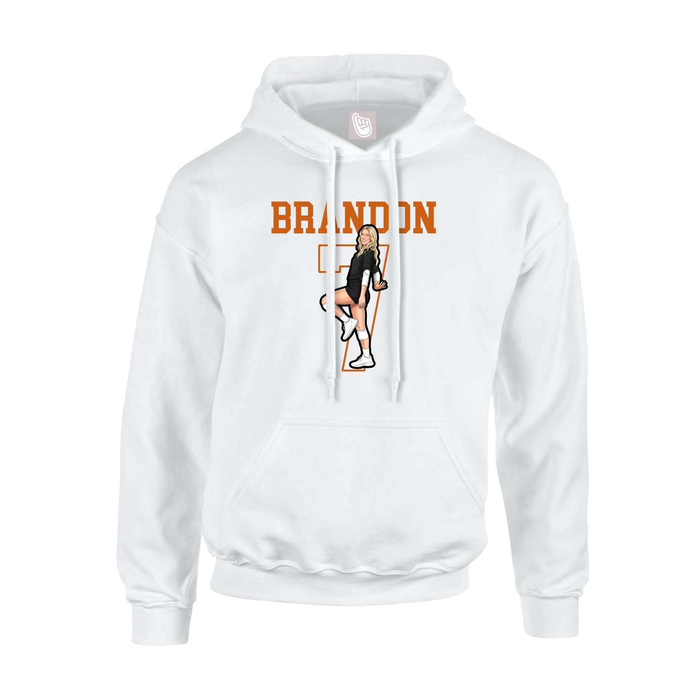 Youth Hoodie — Shirsey in White