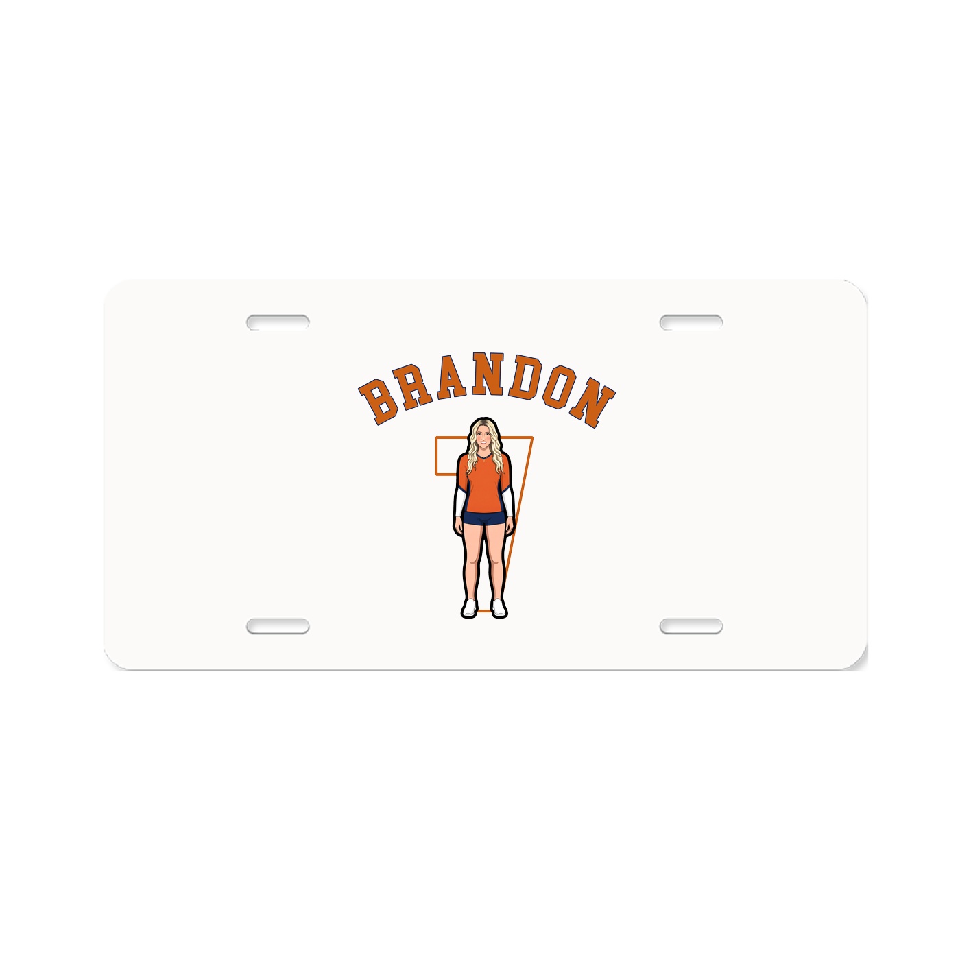 License Plate — Shirsey Arch in Classic