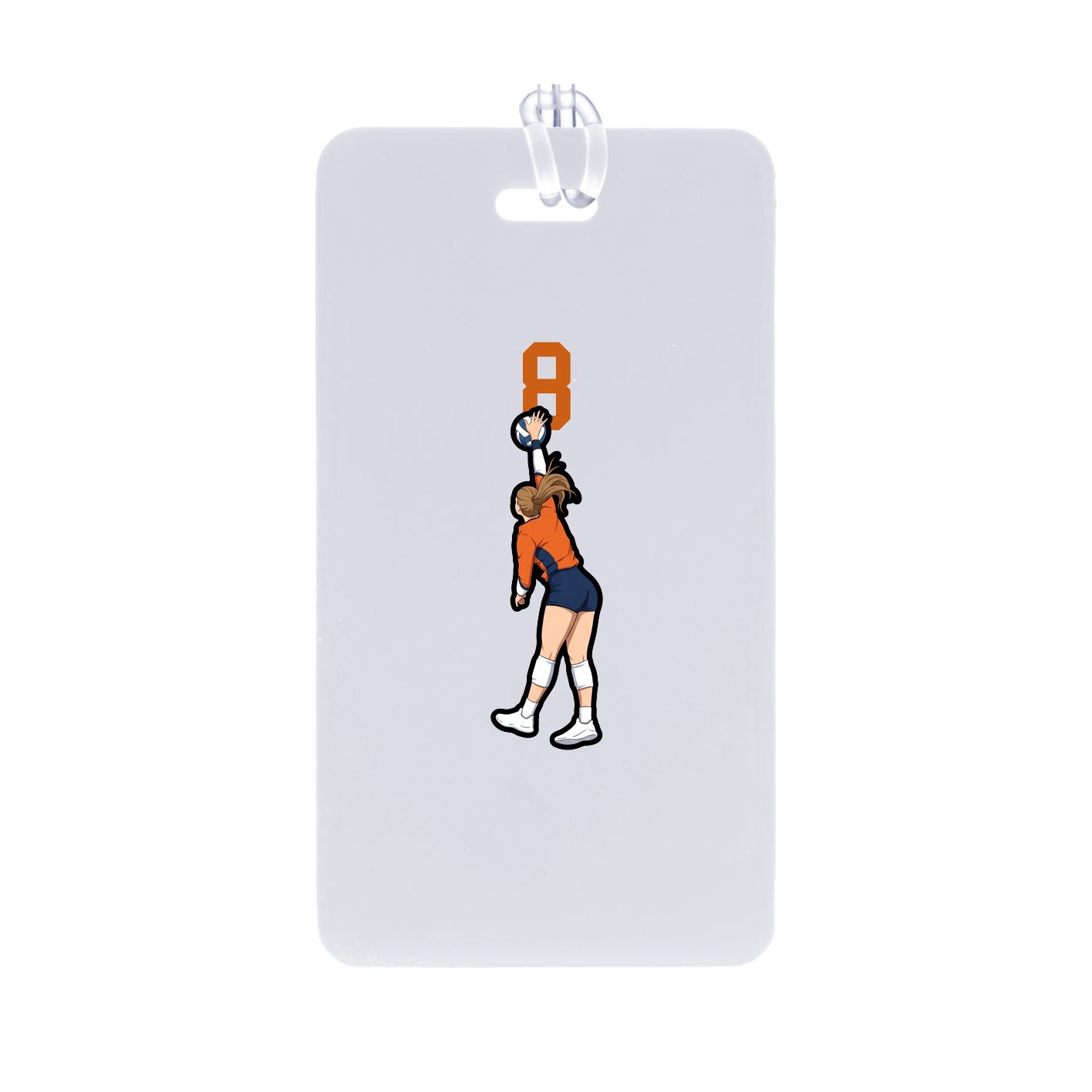 Bag Tag — Number Top in Classic