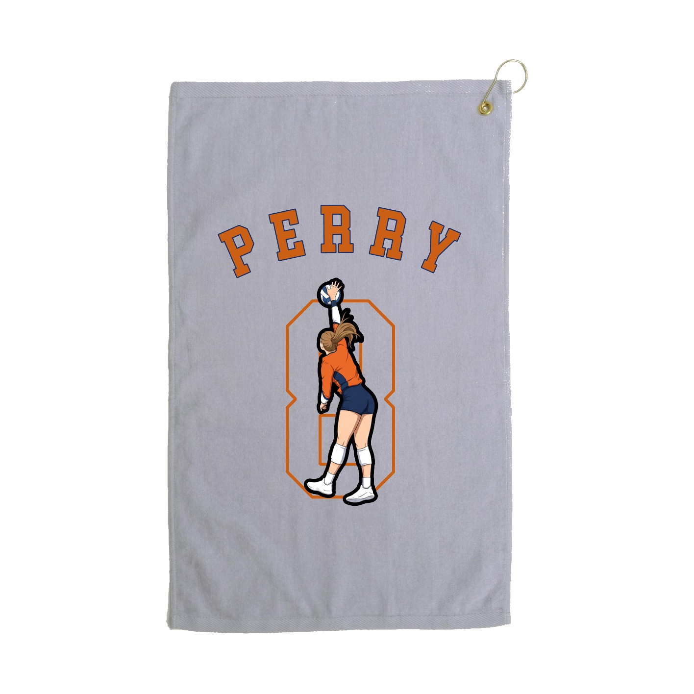 Golf Towel — Shirsey Arch in Grey