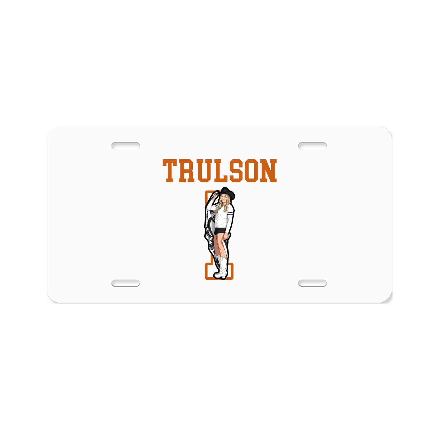 License Plate — Shirsey in Classic