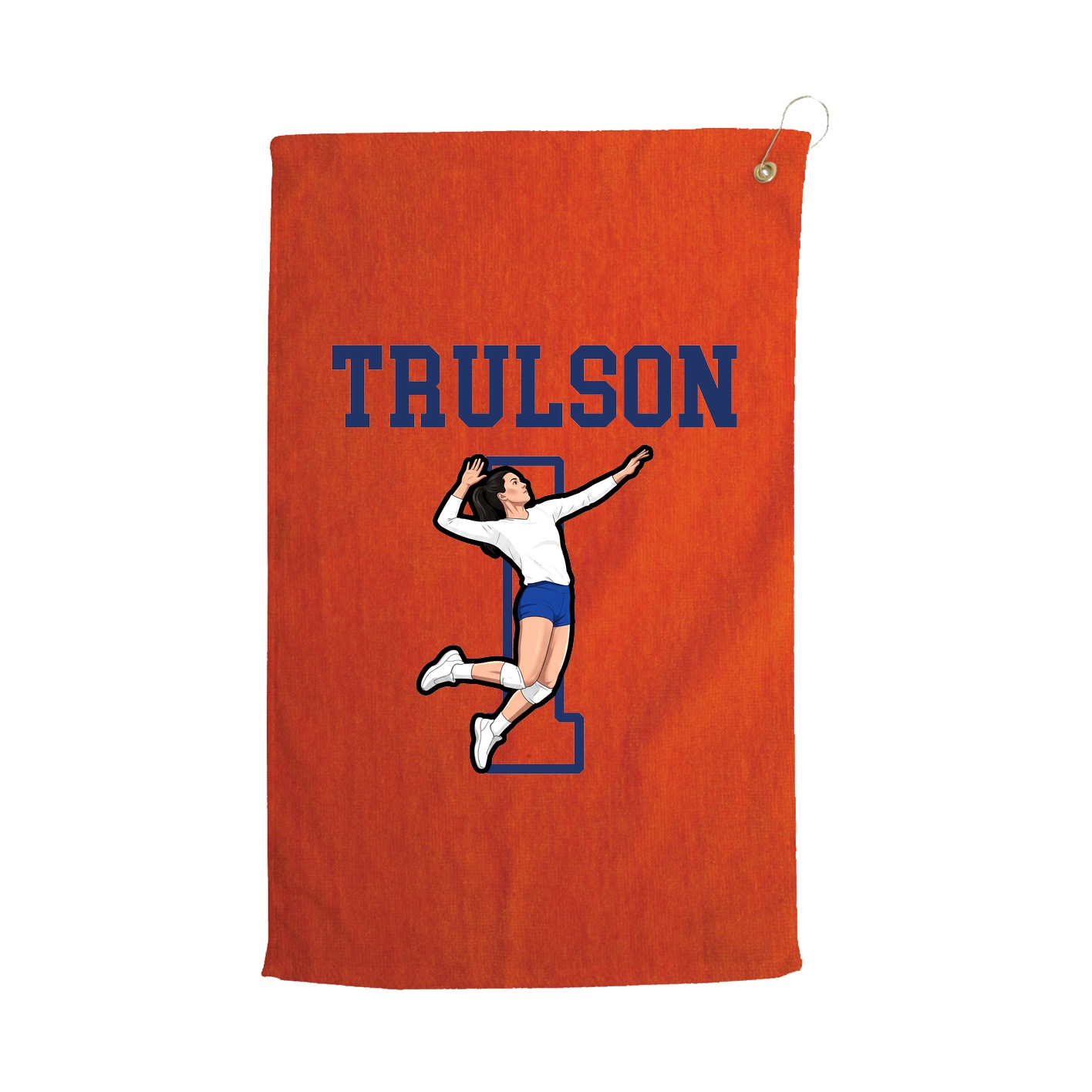 Golf Towel — Shirsey in Orange