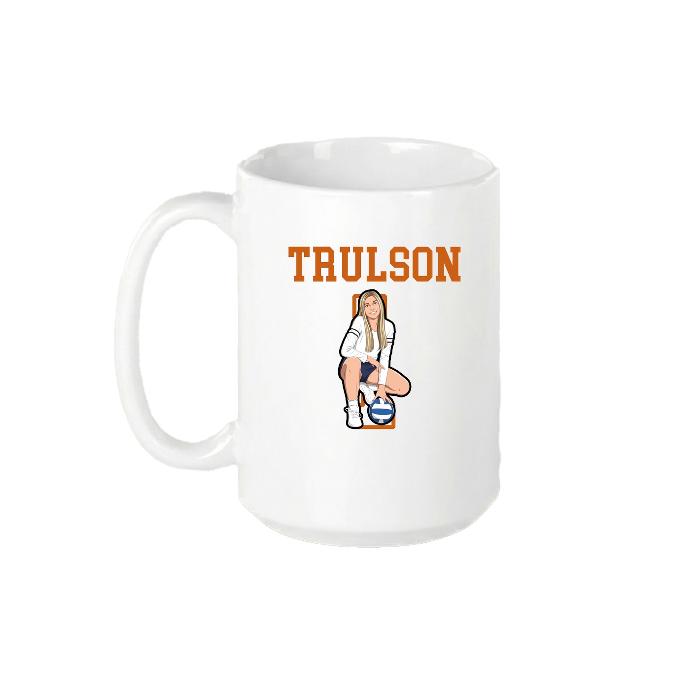 15oz Coffee Mug — Shirsey in White