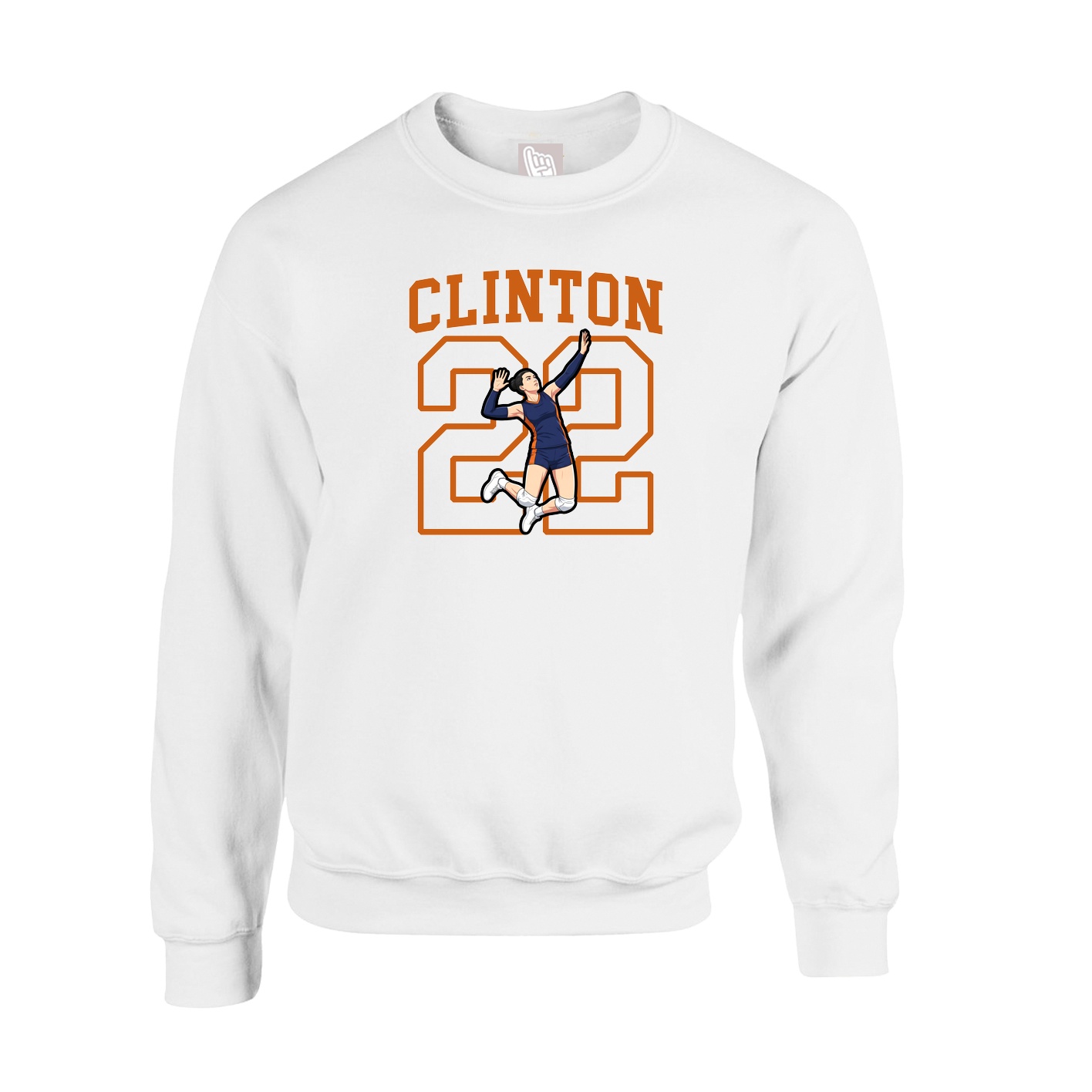 Fleece Crew — Shirsey in White