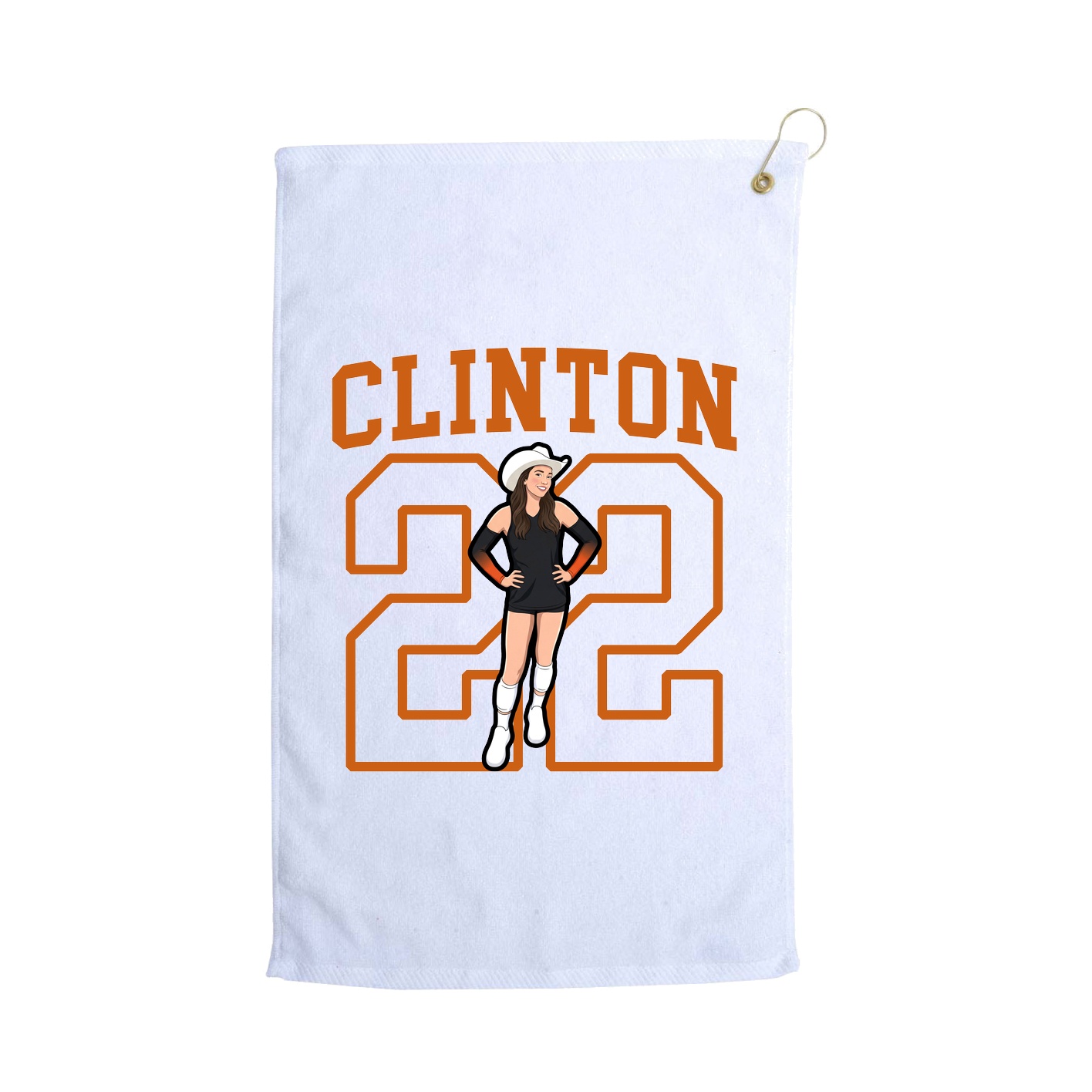 Golf Towel — Shirsey in White