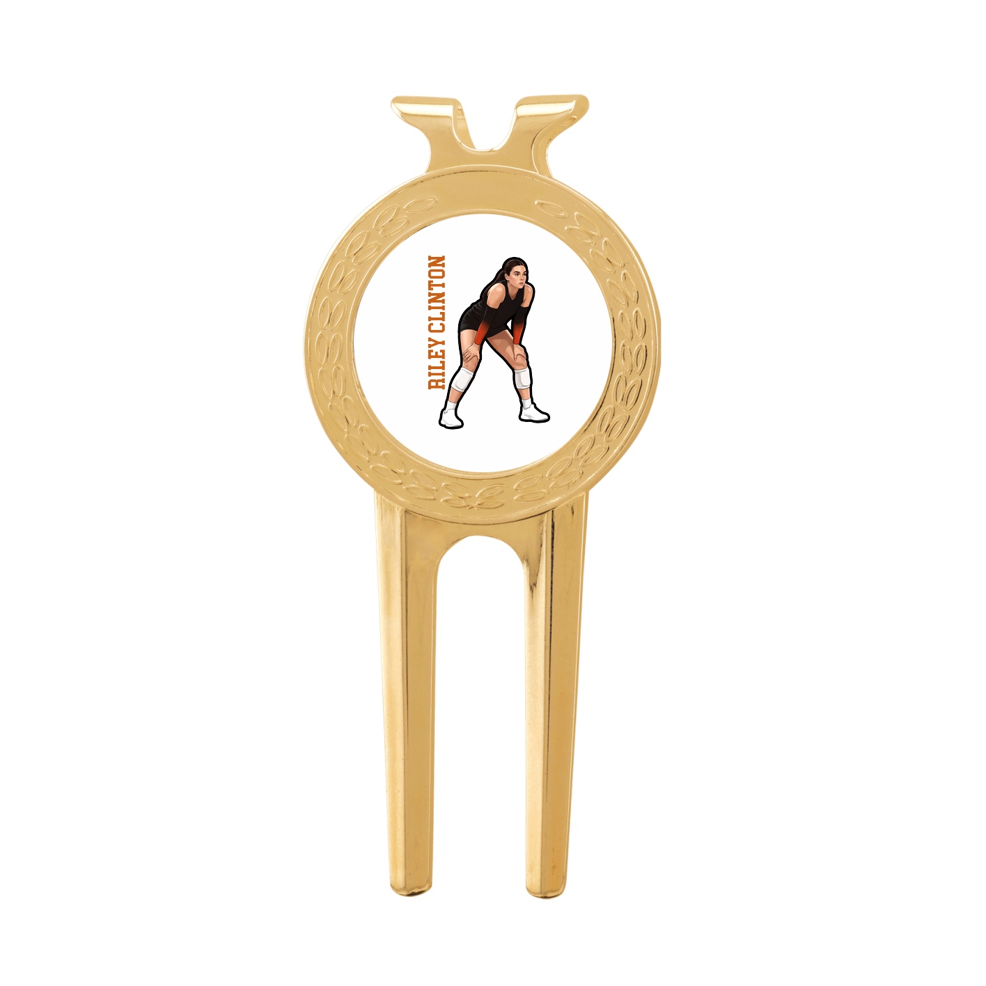 Divot Tool with Ball Marker — Name Vertical in Classic