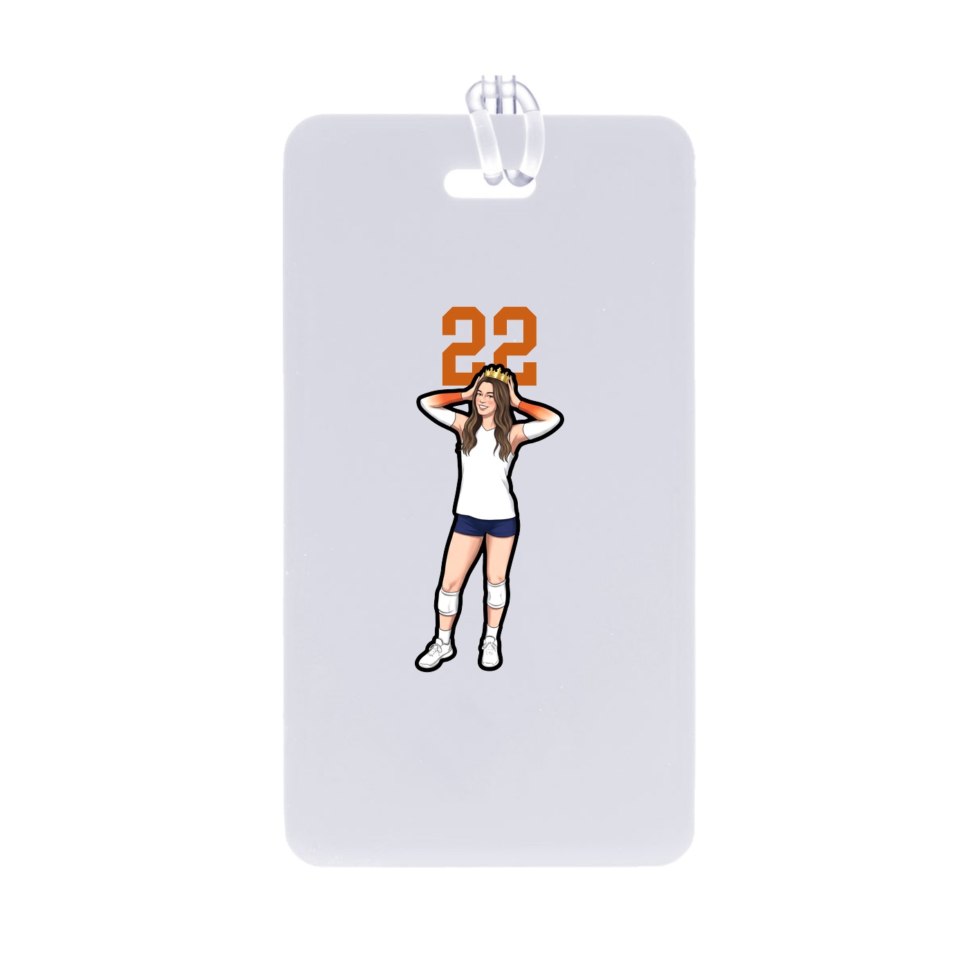 Bag Tag — Number Top in Classic