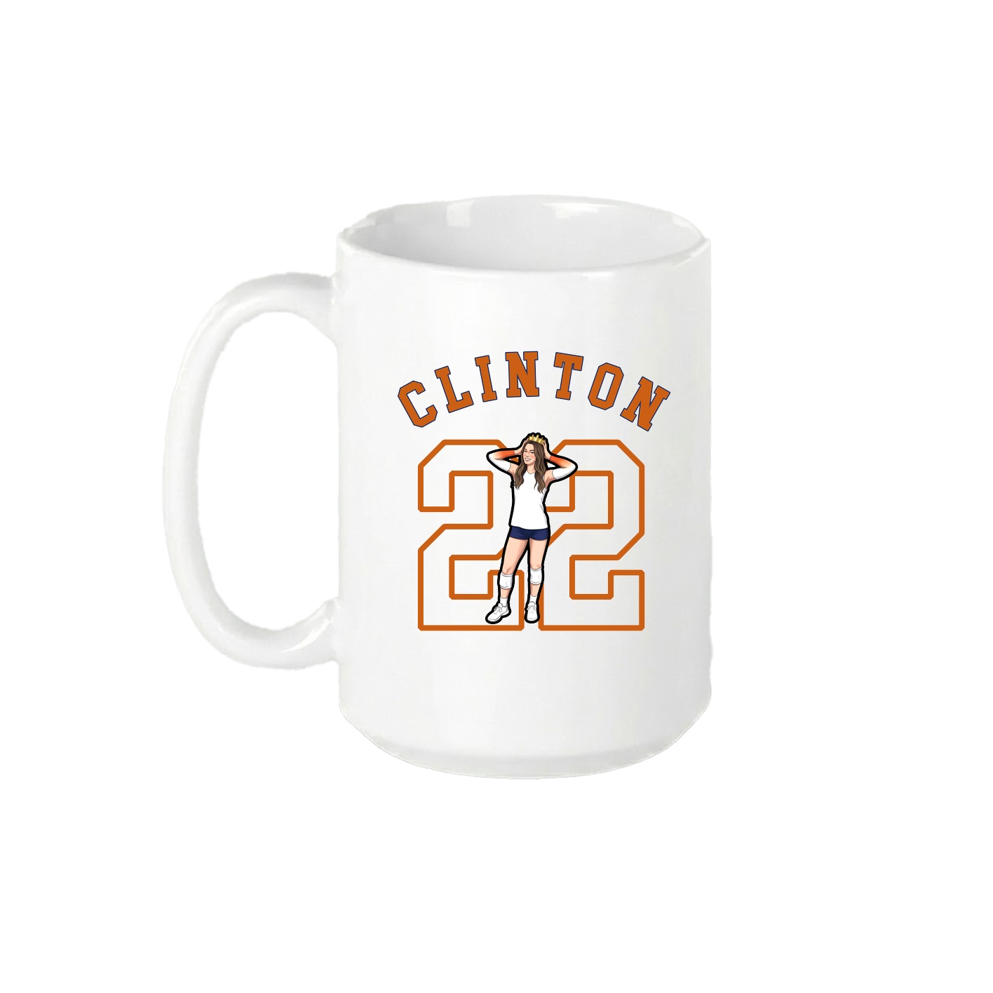 15oz Coffee Mug — Shirsey Arch in White