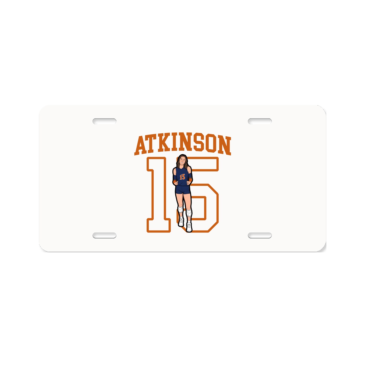 Aluminum License Plate