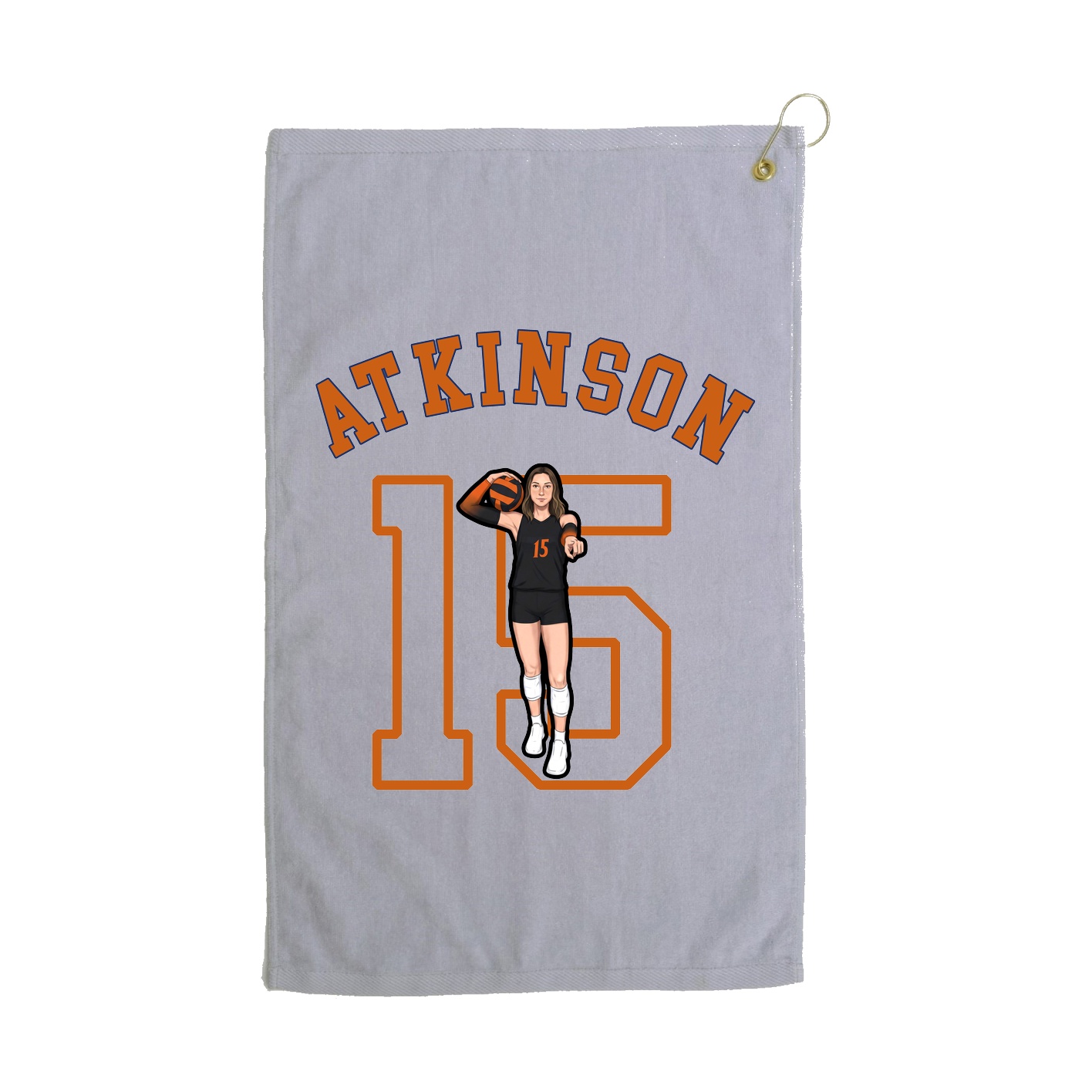 Golf Towel — Shirsey Arch in Grey
