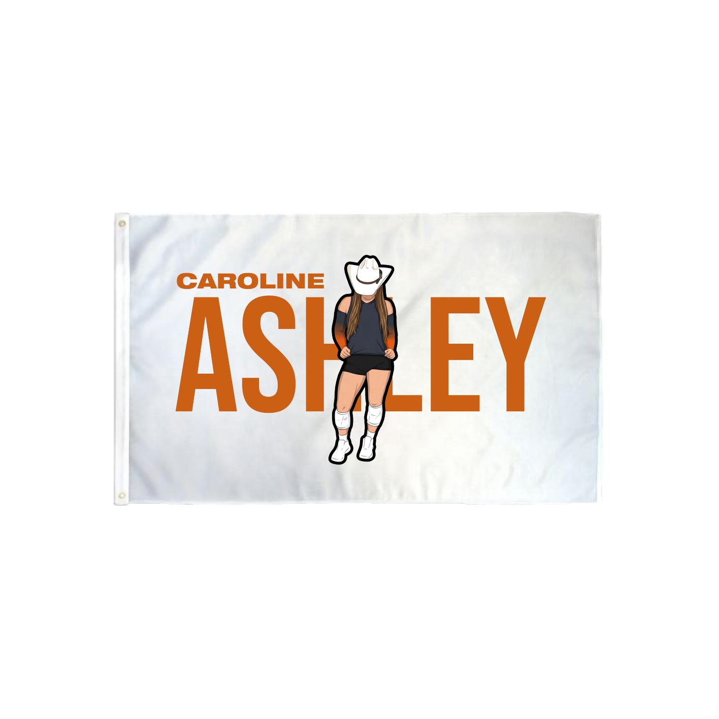 3x5 Flag — Player Name in Classic