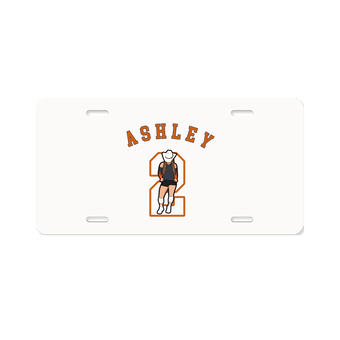 License Plate — Shirsey Arch in Classic
