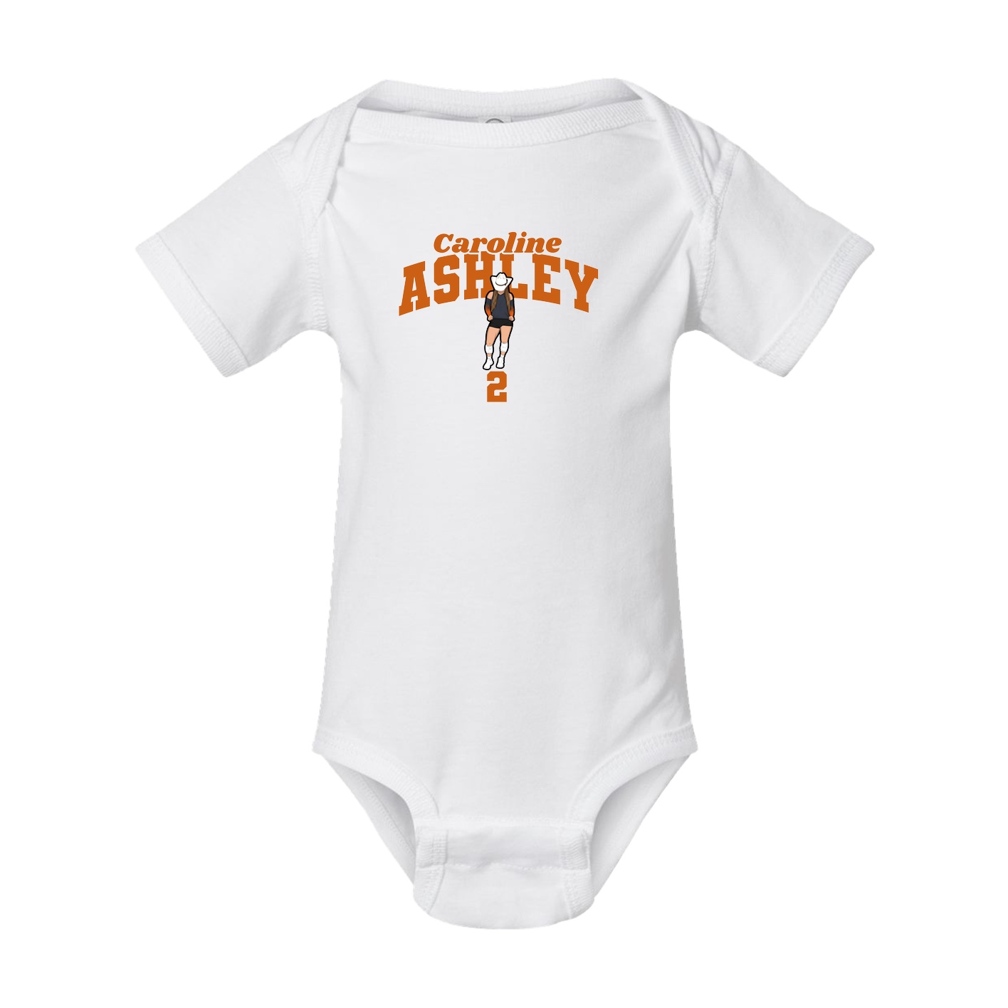 Baby Onesie — Signature Arch in White