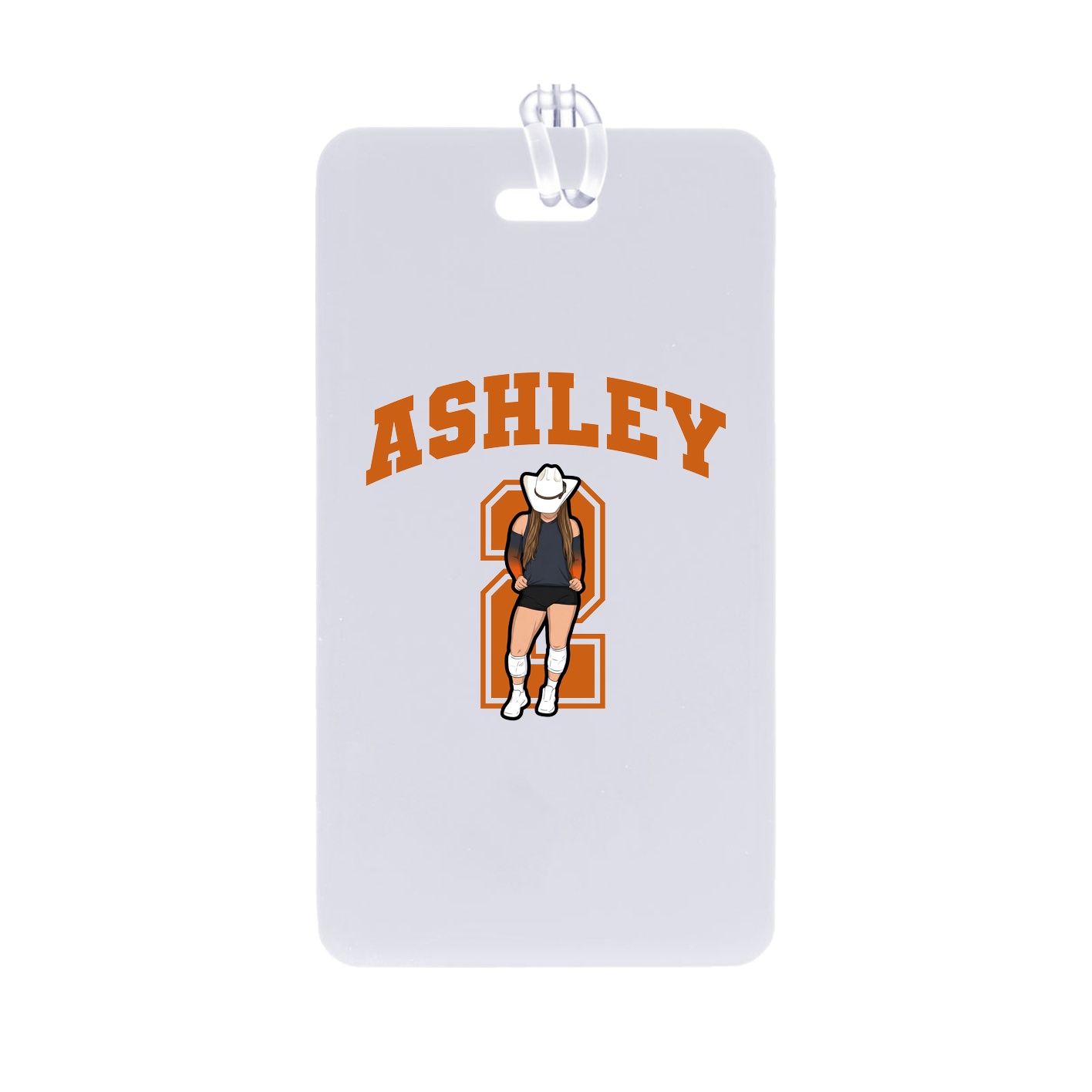 Bag Tag — Number in Classic