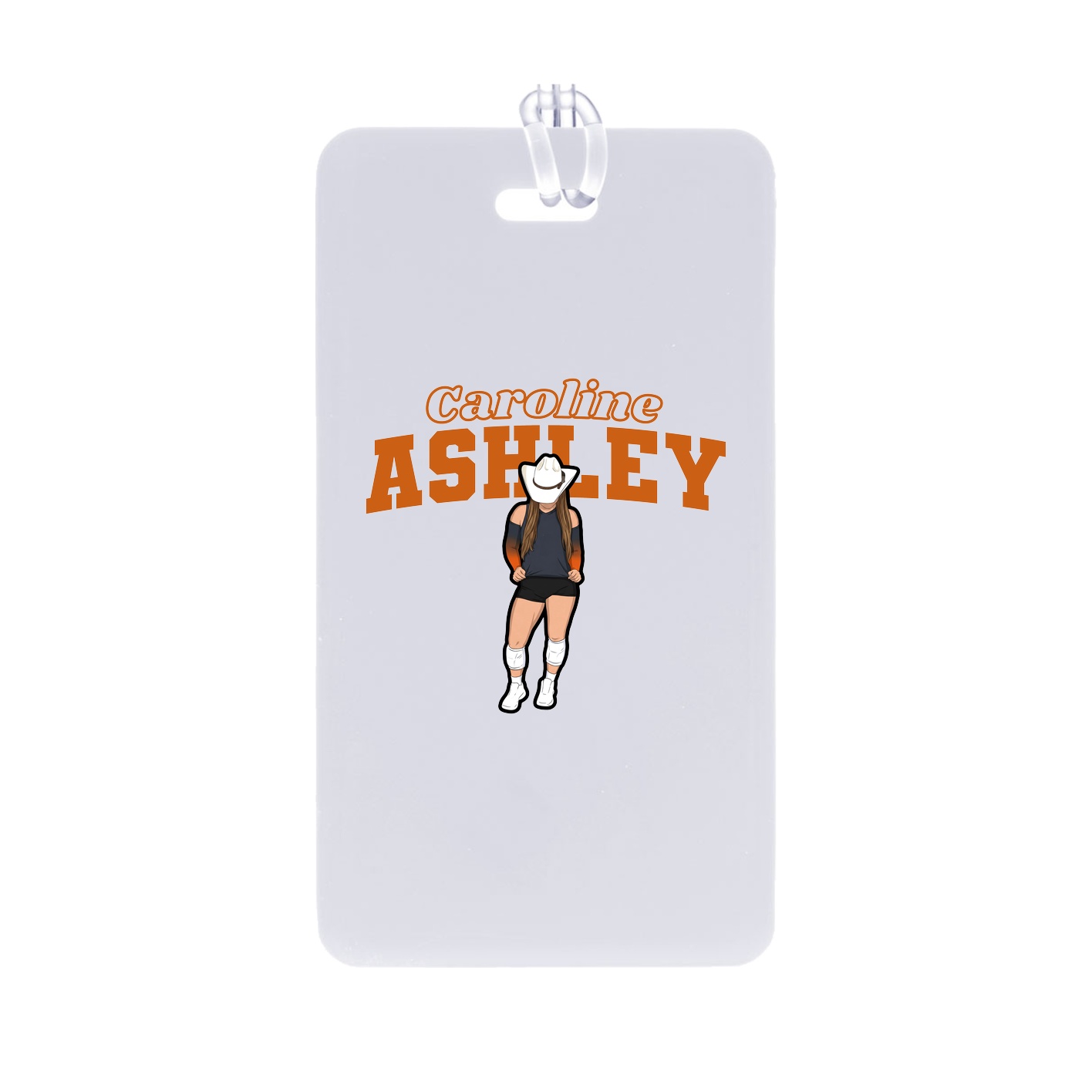 Bag Tag — Name Arch in Classic