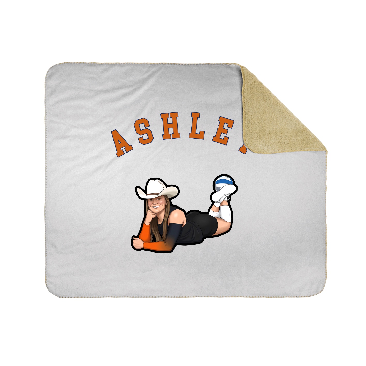 Throw Blanket — Shirsey Arch in White